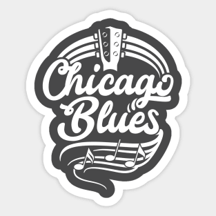 Chicago Blues Sticker